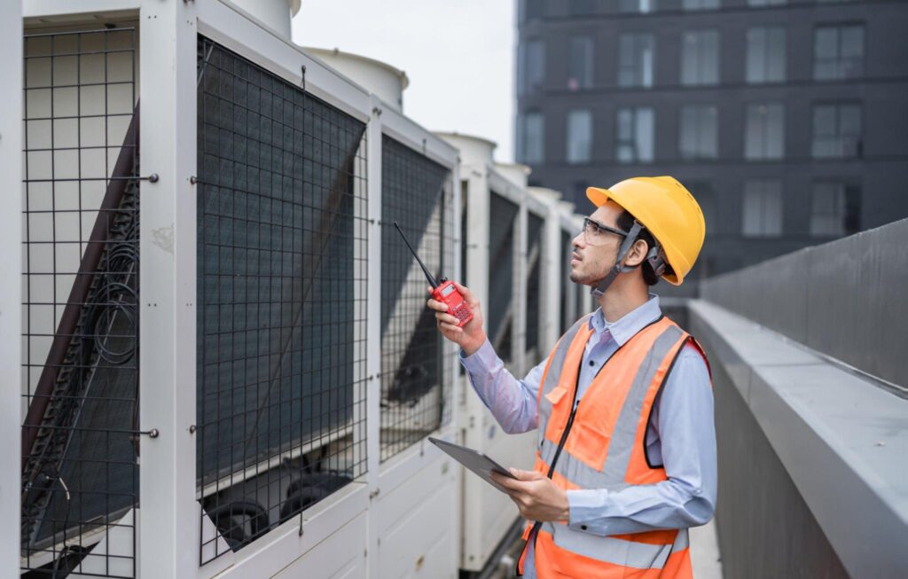HVAC in commercial building