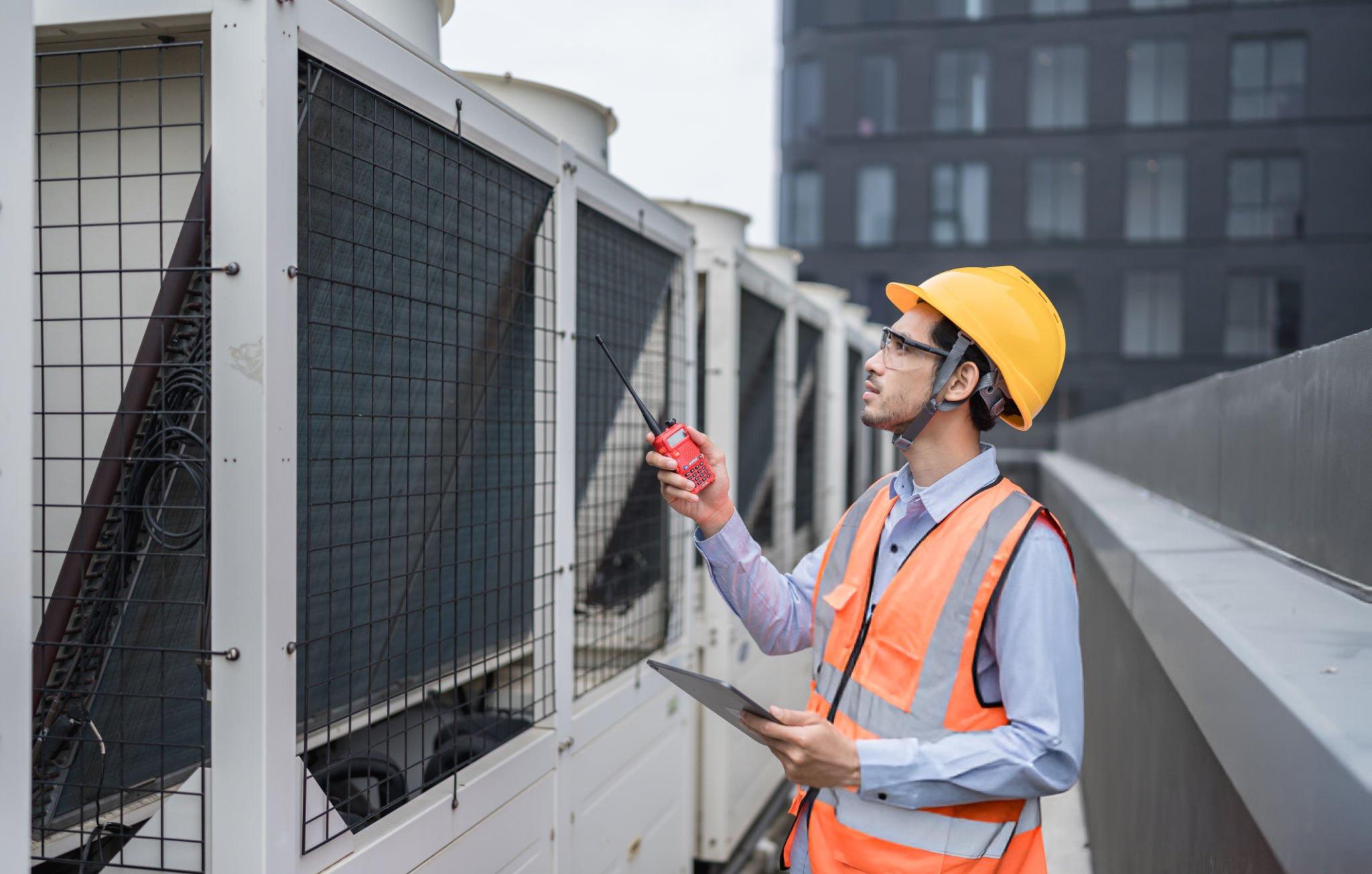 HVAC in commercial building